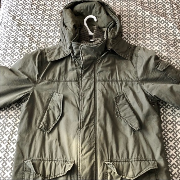 RW&CO winter coat size Medium army green M - Picture 8 of 10